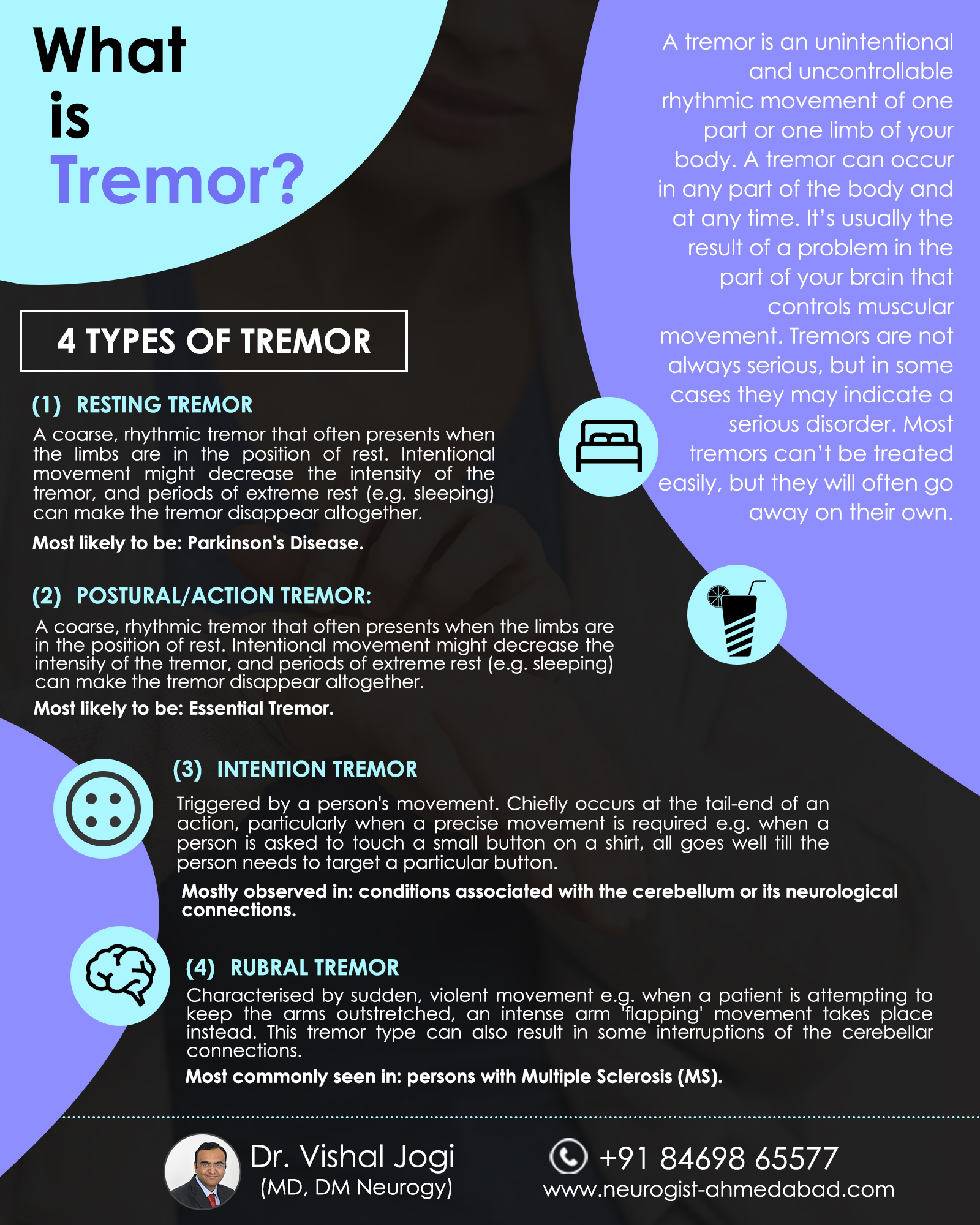 What is Essential Tremor? Dr. Vishal Jogi Neurologist in Ahmedabad